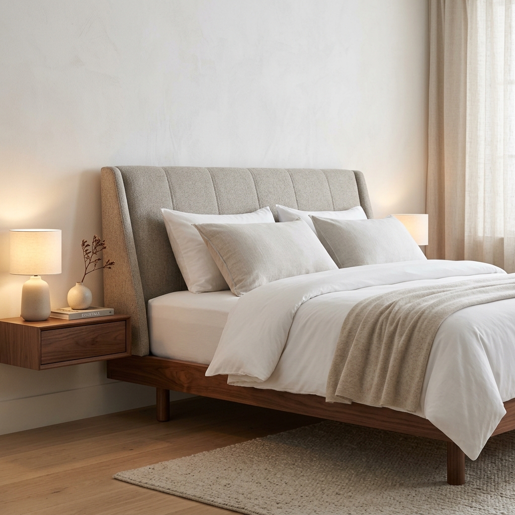 Alternative view of Modern King Bed